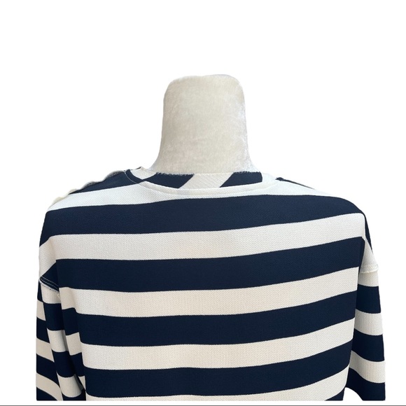 Zara Nautical Navy Striped Top | Small - Picture 11 of 14